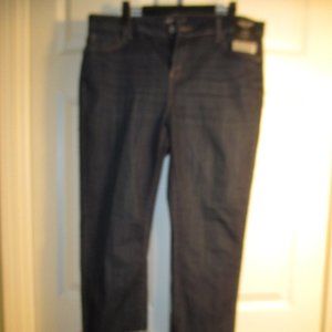 NWT Simply Vera Mid Rise Capri Jeans 12
